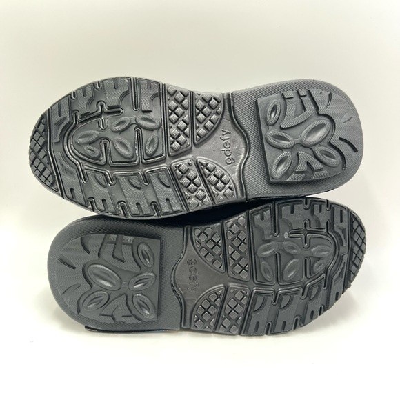 8W 8 W WIDE WIDTH Gravity Defyer Women's Mighty Walk Black‎ Purple Sneakers NEW - Picture 10 of 16